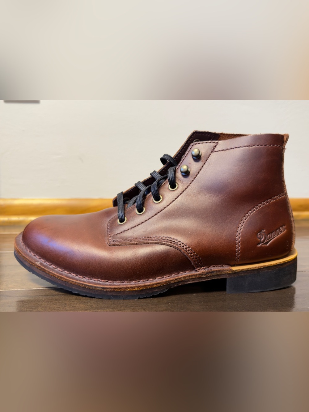 Danner Jack II Dark Coffee Brown Men’s Boot Size 8